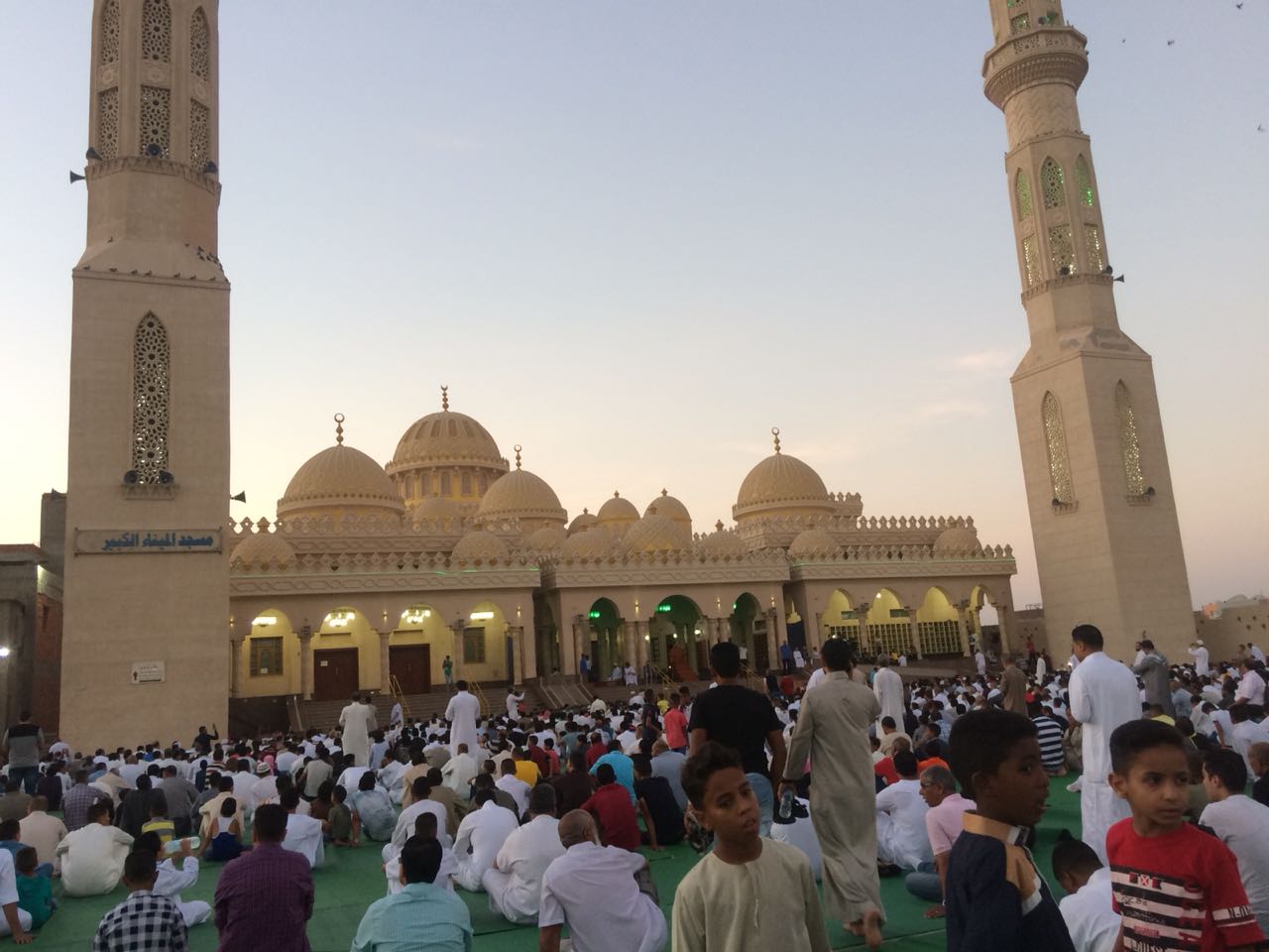 صلاة عيد الأضحى في سيناء