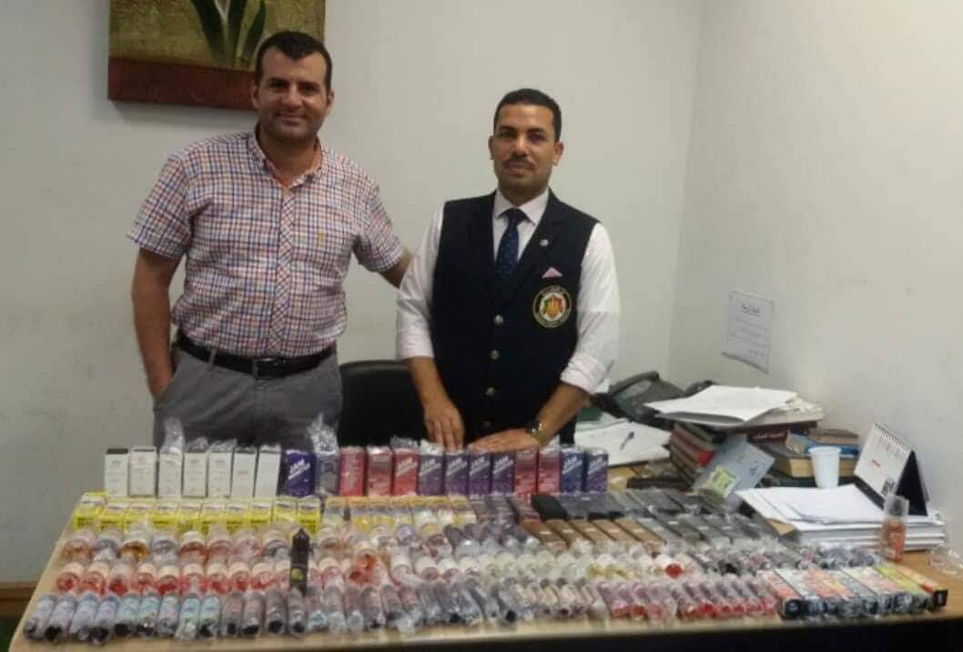 صورة من الضبطية صورة من الضبطية