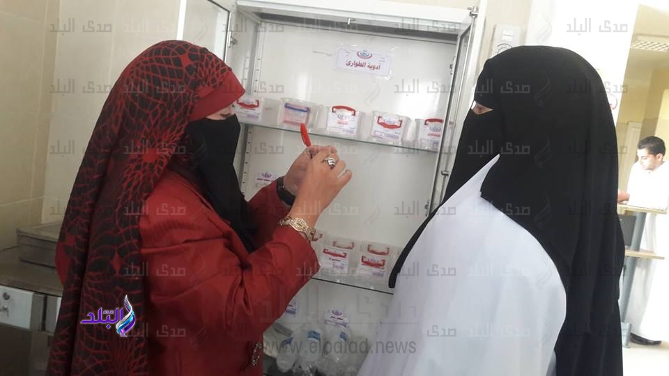 حملات مكثفة على الوحدات الصحية بالفيوم خلال العيد..صور