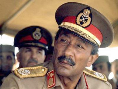 الزعيم الراحل محمد أنور السادات
