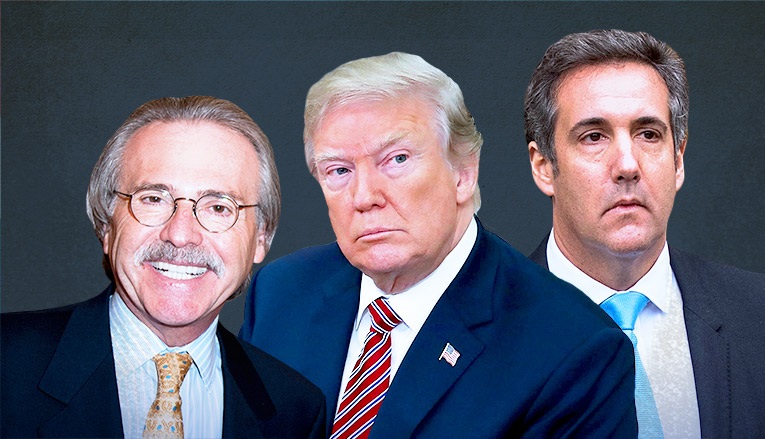 مايكل كوهين - ترامب - ديفيد بيكر