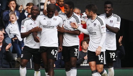 فرحة لاعبو فولهام