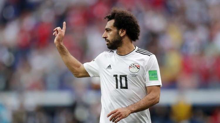 محمد صلاح نجم المنتخب الوطنى 