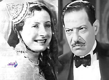 نجيب الريحاني وبديعة مصابني