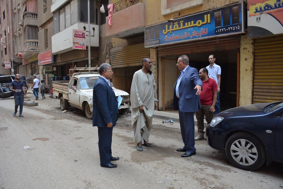 جولة محافظ الجيزة