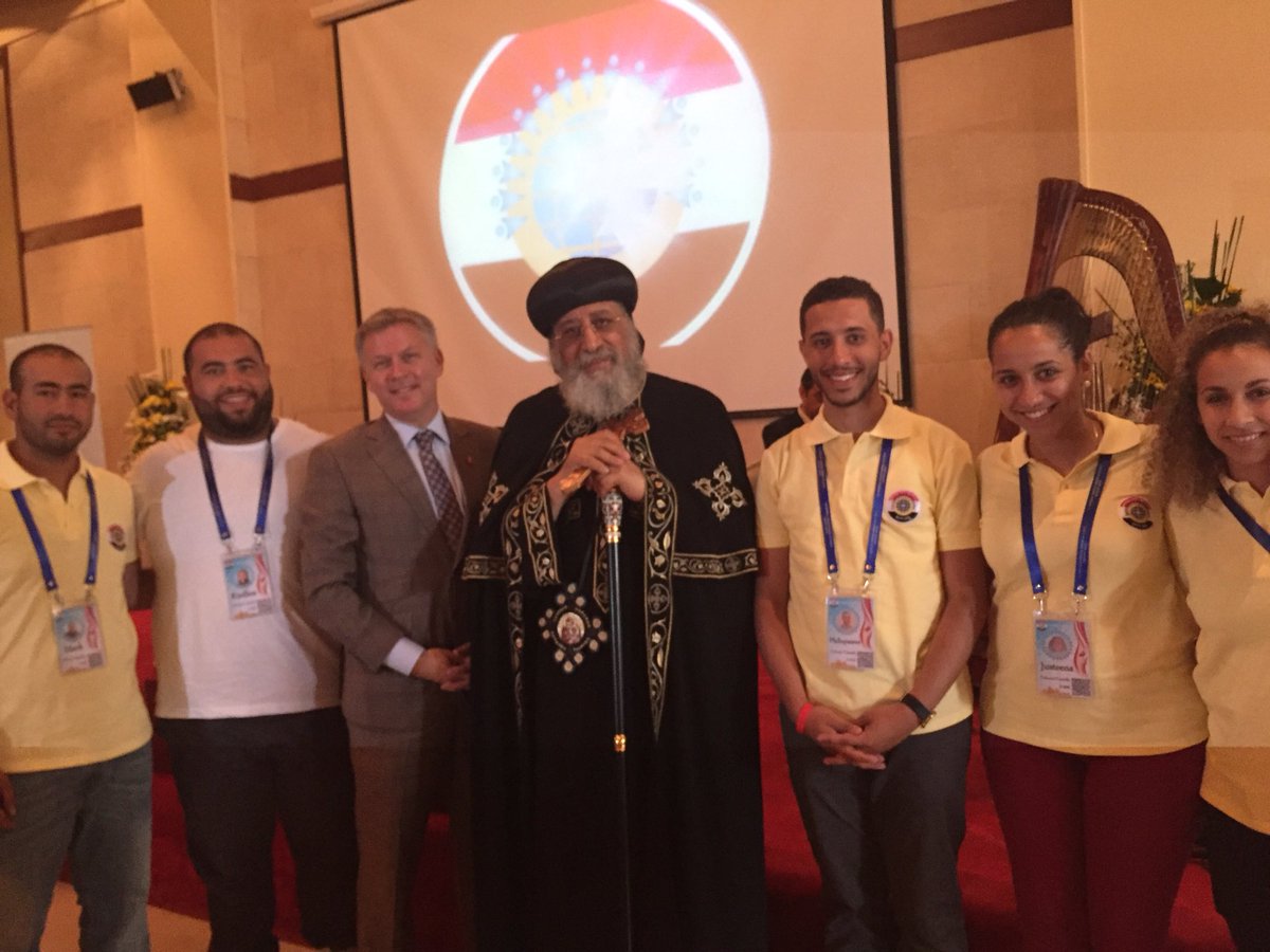 السفير الكندي والبابا تواضروس السفير الكندي والبابا تواضروس