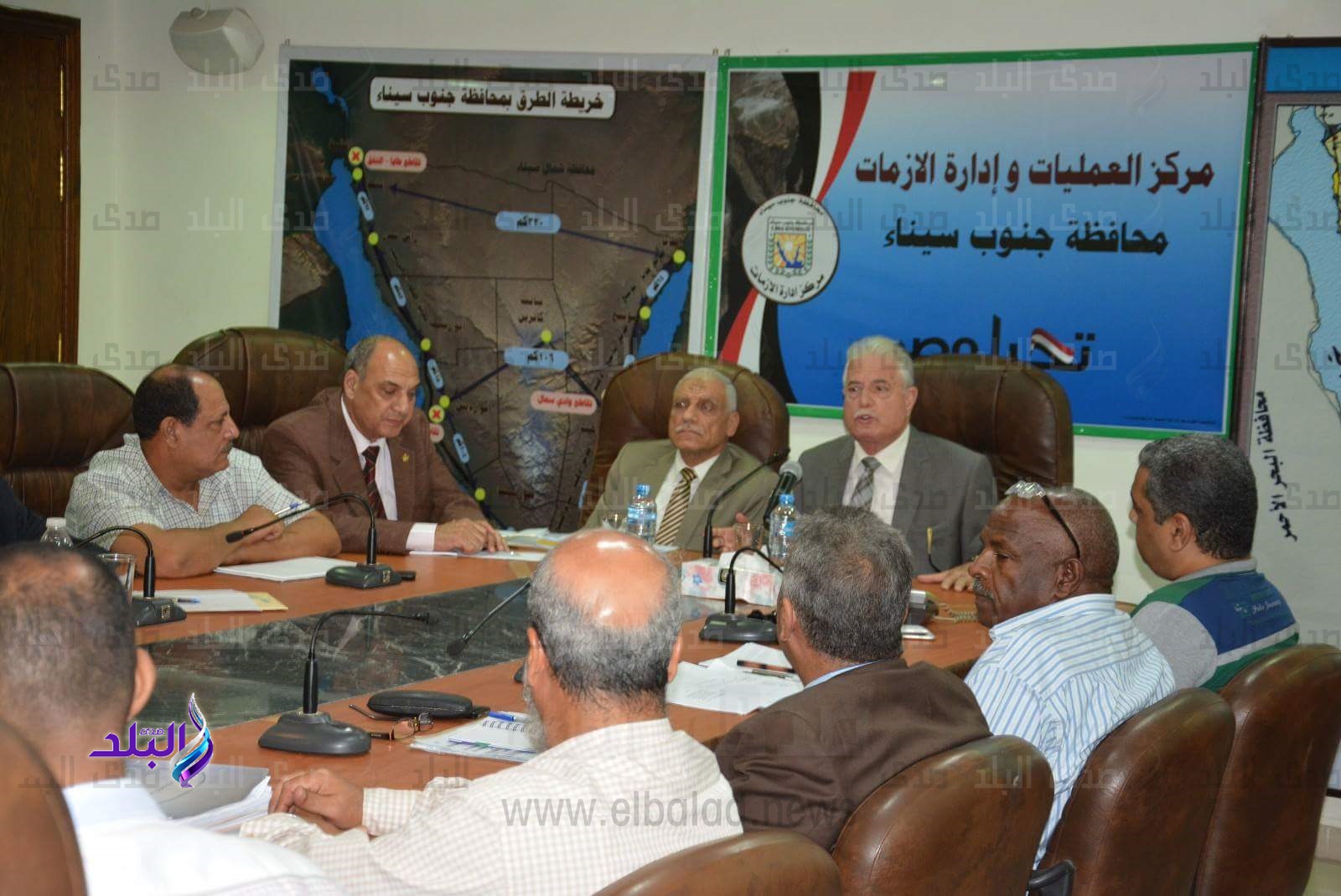 الاجتماع الدورى لمتابعة المشروعات التنموية