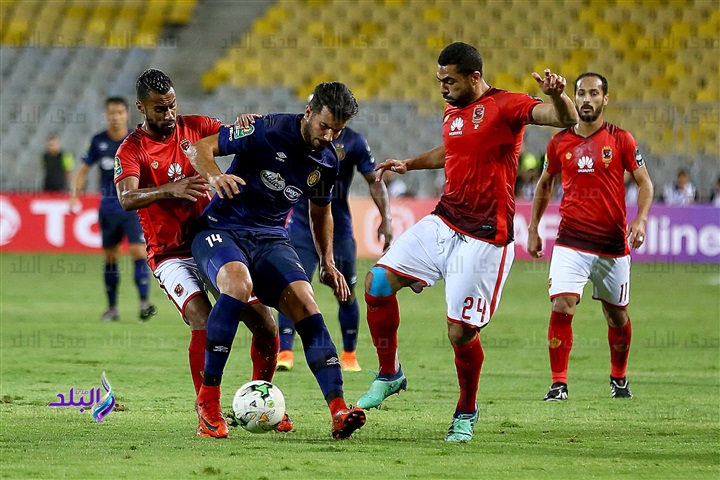 صورة أرشيفية من مباراة الاهلي والترجي بالقاهرة 