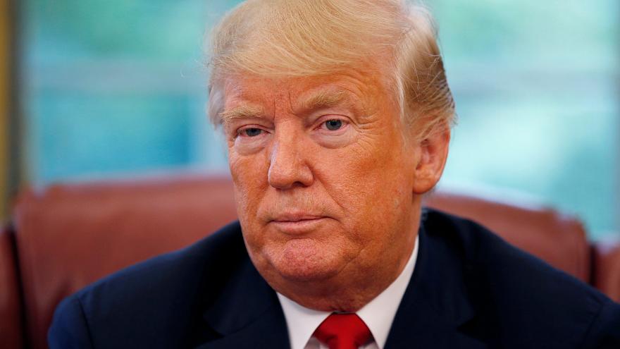 الرئيس الأمريكي دونالد ترامب