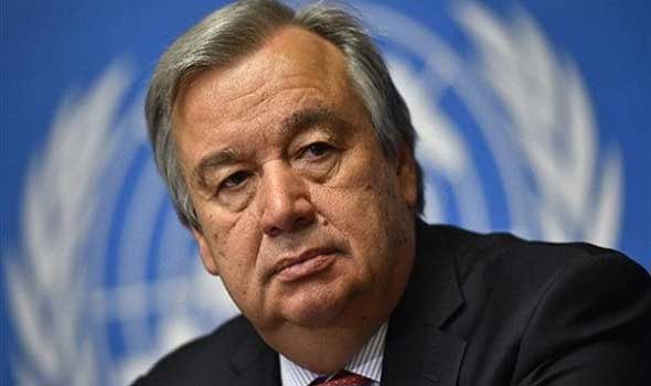 الأمين العام للامم المتحدة أنطونيو جوتيريش