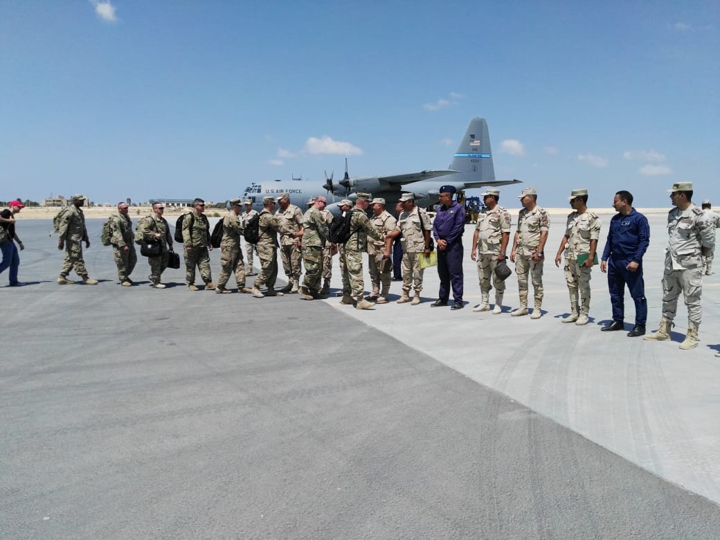 صورة لوصول القوات الأمريكية صورة لوصول القوات الأمريكية