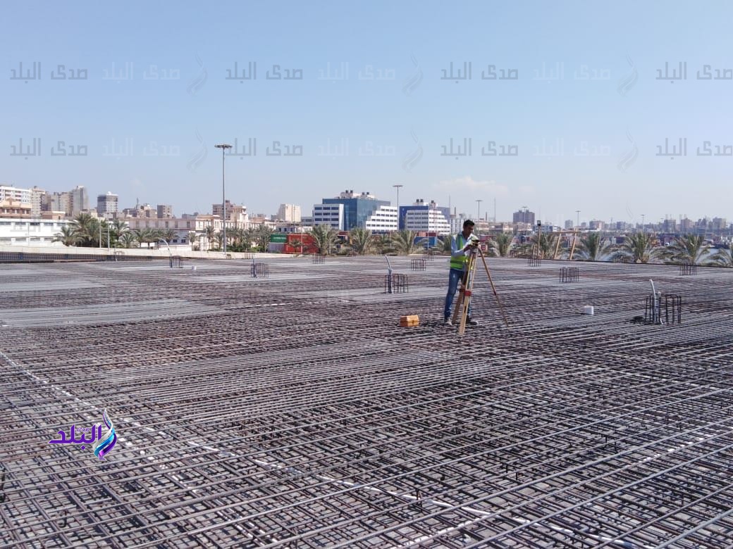 الجراج متعدد الطوابق بميناء الاسكندرية الجراج متعدد الطوابق بميناء الاسكندرية