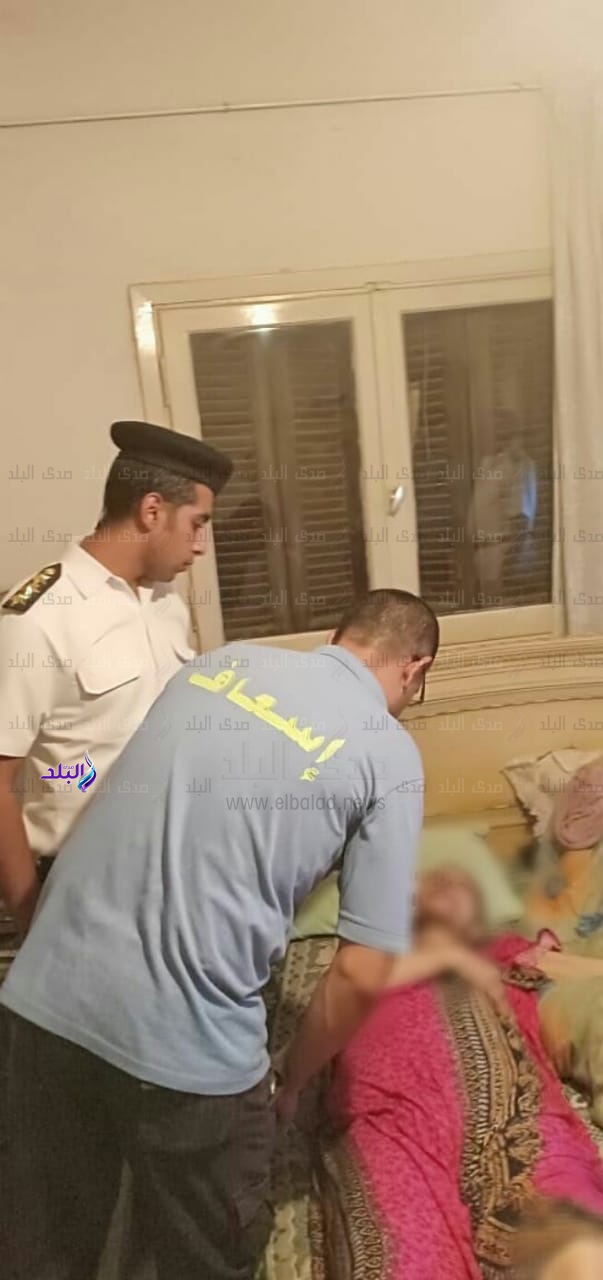 أمن القاهرة تنقذ سيدة 