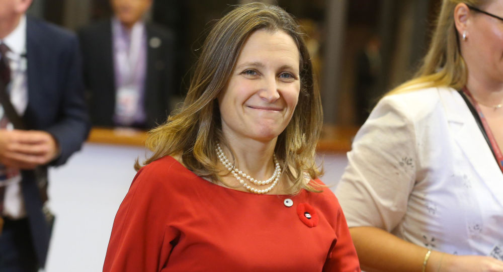 وزير الخارجية الكندية