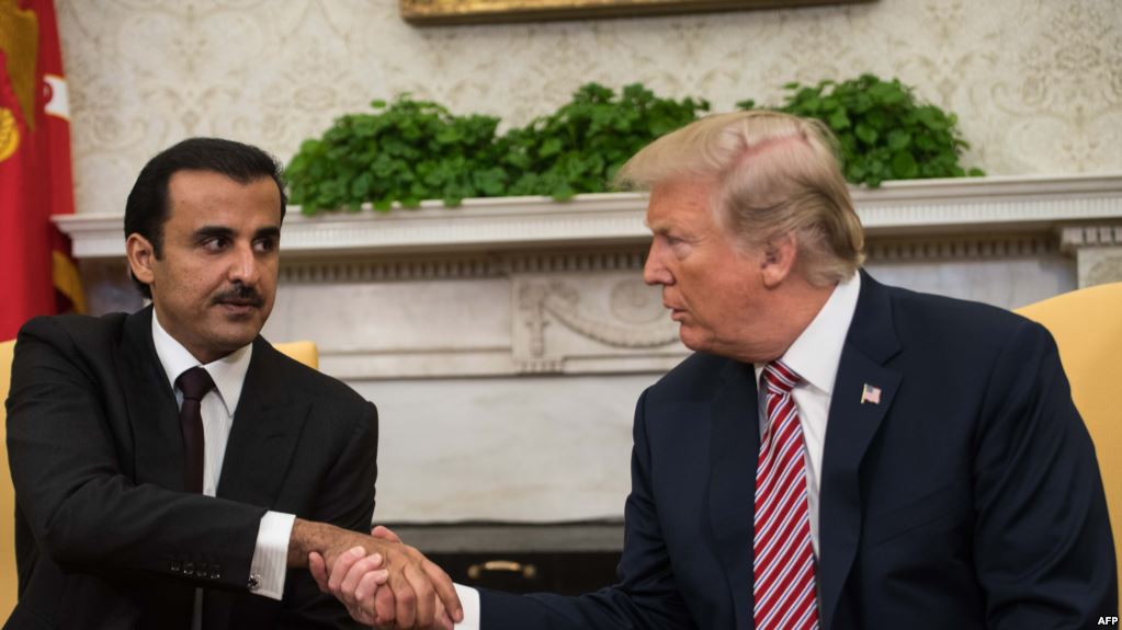 أمير قطر وترامب أمير قطر وترامب