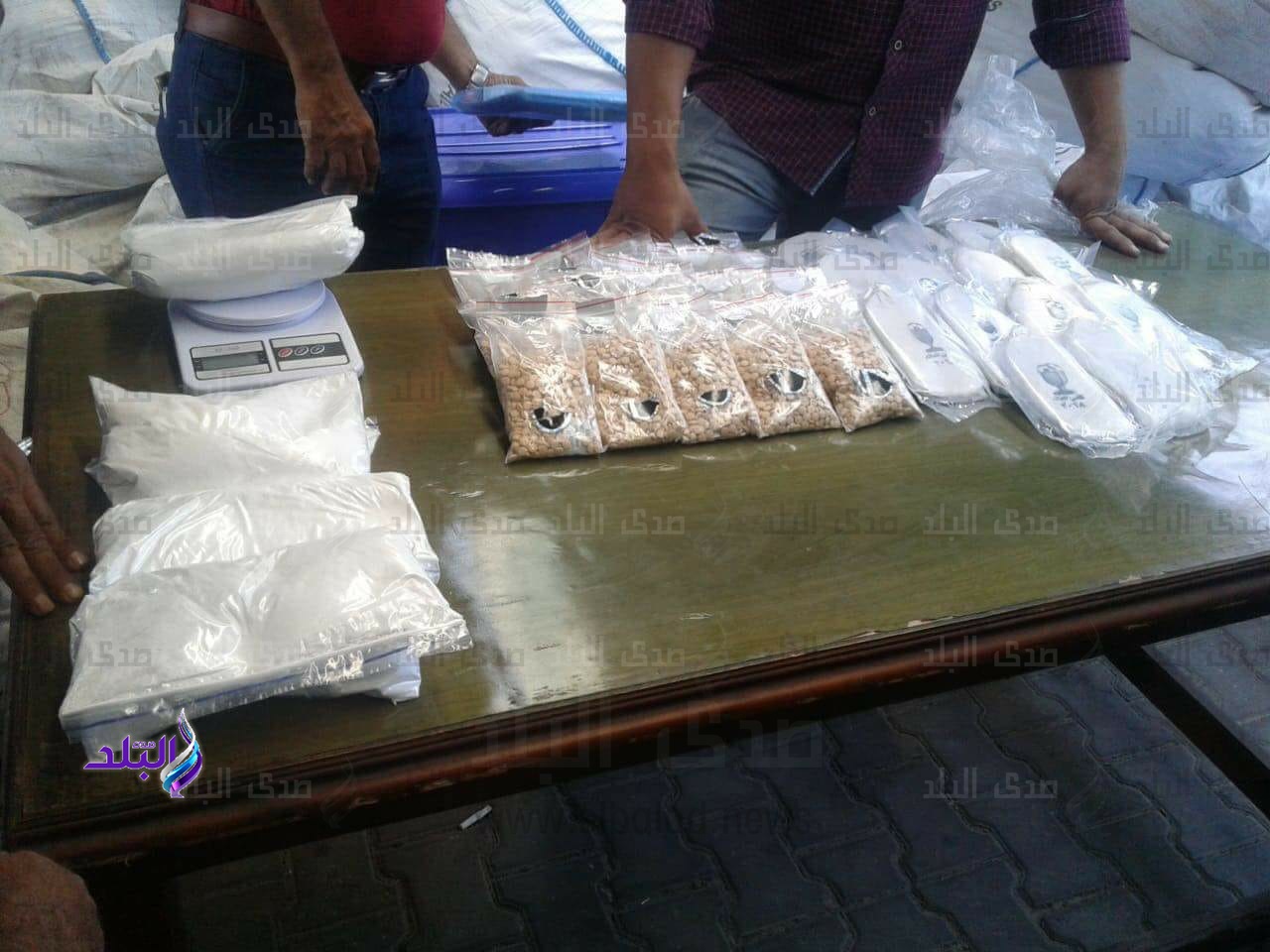 ضبط 25 كيلو جرام هيروين ضبط 25 كيلو جرام هيروين