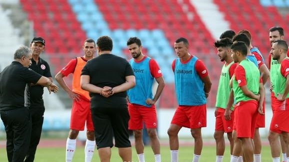 من تدريبات منتخب تونس اليوم من تدريبات منتخب تونس اليوم