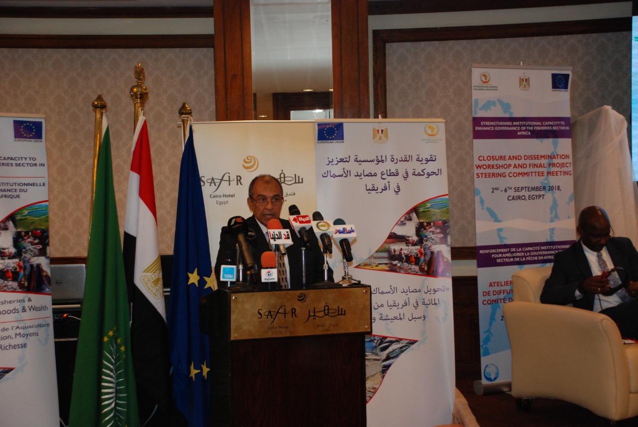 وزير الزراعة خلال الملتقى