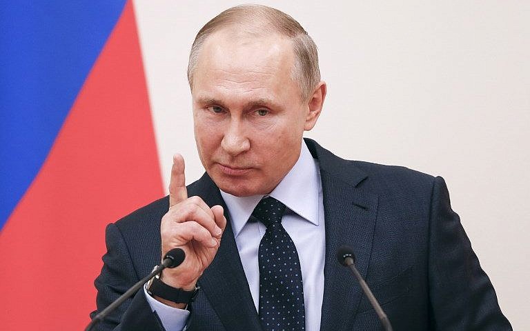 الرئيس الروسي فلاديمير بوتين الرئيس الروسي فلاديمير بوتين