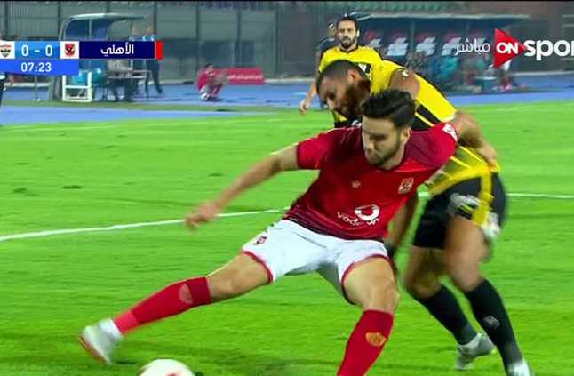 مباراة الاهلى والانتاج الحربي