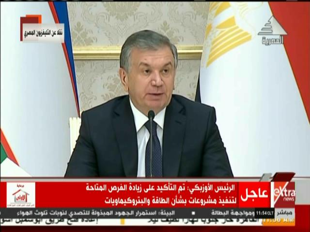 الرئيس الأوزبكستاني شوكت ميرضيايف