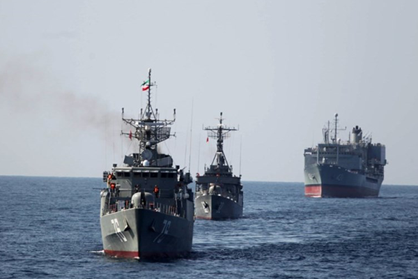 سفن حربية إيرانية