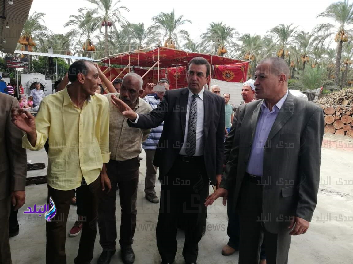رئيس جهاز شئون البيئة يتفقد تطوير مكامير الفحم برشيد 