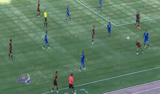 صورة من المباراة 