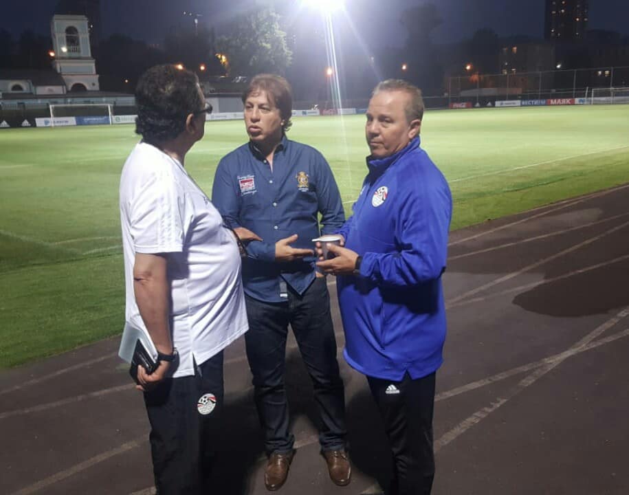 ثروت سويلم وشوقى غريب والدكتور علاء عبدالعزيز