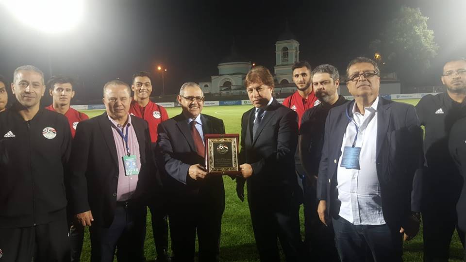 ثروت سويلم والسفير المصرى فى روسيا ثروت سويلم والسفير المصرى فى روسيا
