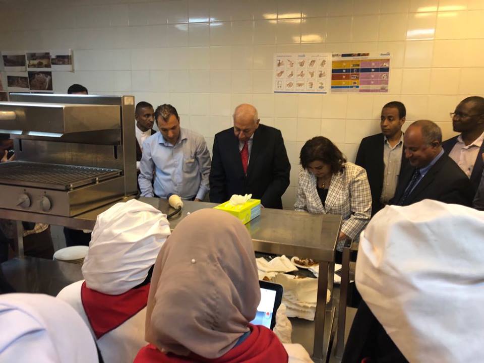 وفد السفارة السويسرية إلى أسوان