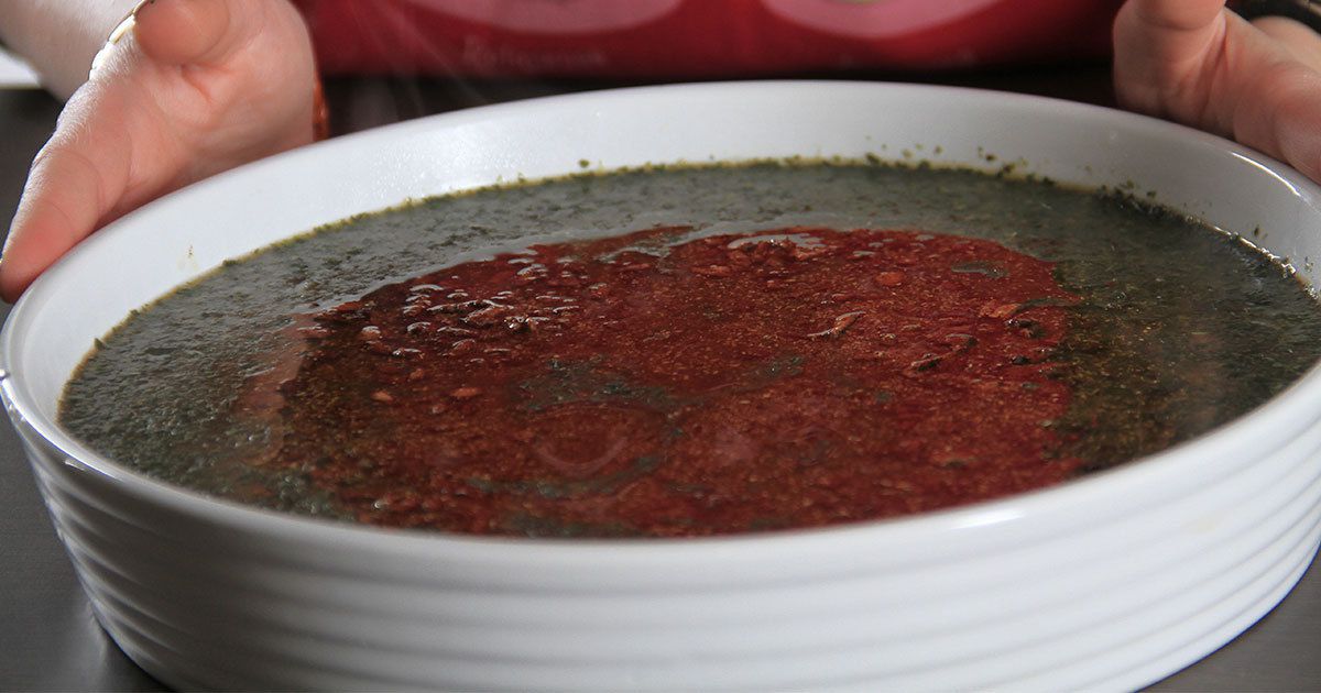 طريقة تحضير الملوخية بالصلصة اللذيذة