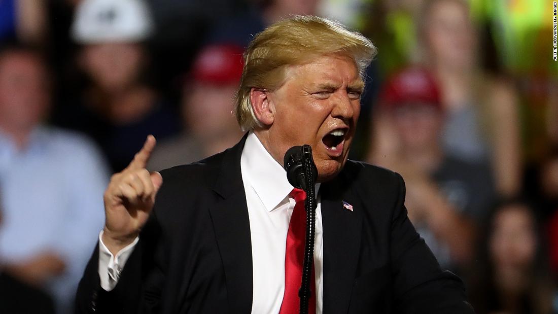 الرئيس الأمريكي دونالد ترامب