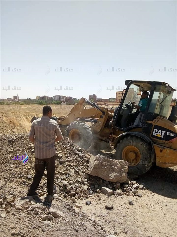 تعديات على أملاك الدولة بالوادى الجديد