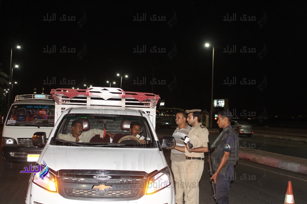 حملة مرورية فى اسوان