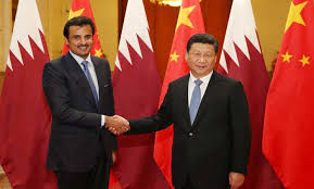 الرئيس الصيني وأمير قطر الرئيس الصيني وأمير قطر