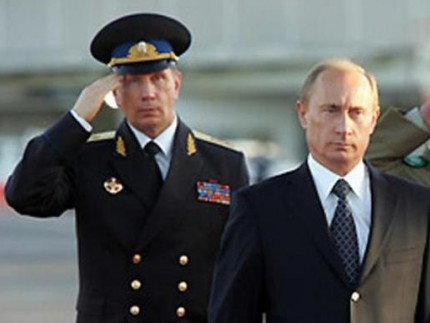 فلاديمير بوتين وفيكتور زولوتوف