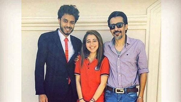 المتهمة ووالدها والمجنى عليه المتهمة ووالدها والمجنى عليه