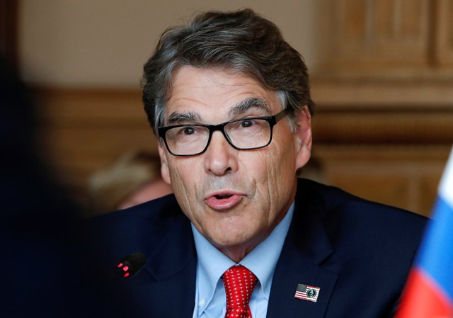 وزير الطاقة الأمريكي ريك بيري