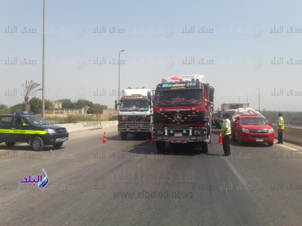 منع صعود النقل الثقيل إلي الدائري