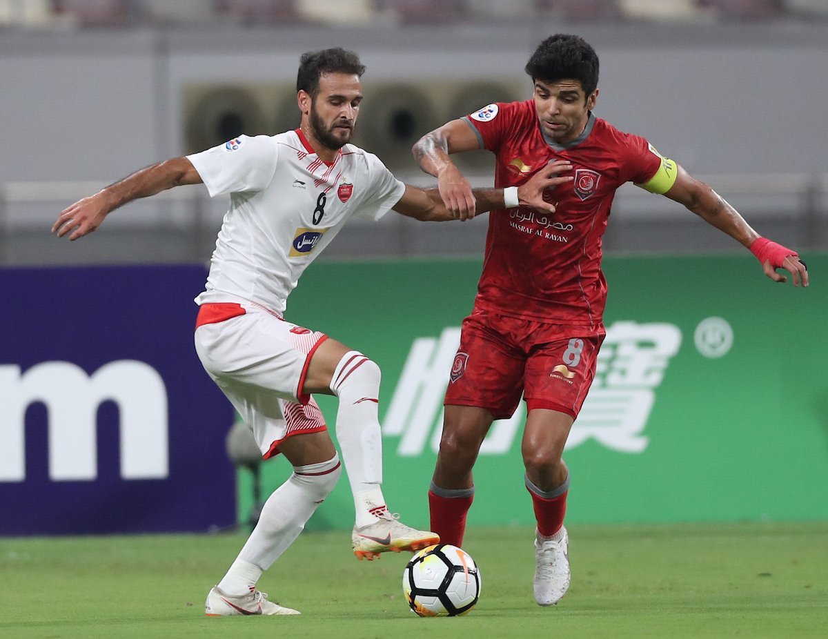 جانب من المباراة 