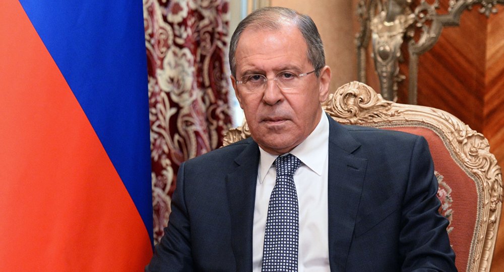  وزير الخارجية الروسي