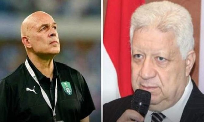 مرتضى منصور وجروس مرتضى منصور وجروس