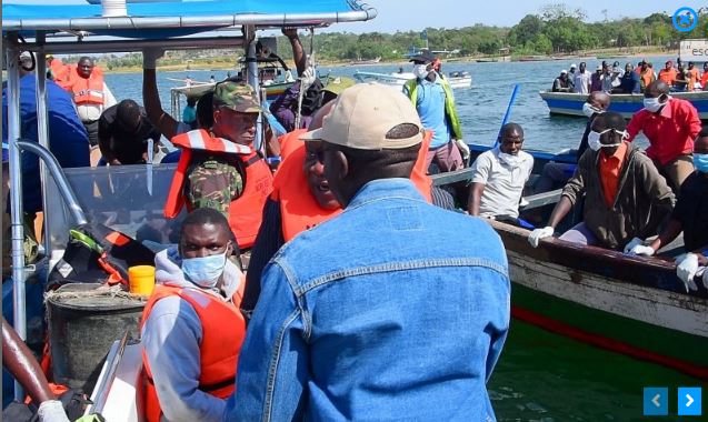 عمليات البحث عن ناجين في كارثة عبارة تنزانيا