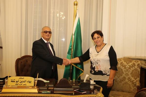 عزة هيكل رئيسًا للجنة الفنون والثقافة بحزب الوفد