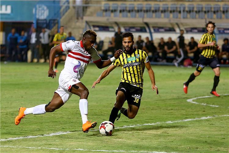 جانب من مباريات الزمالك والمقاولون العرب الماضية