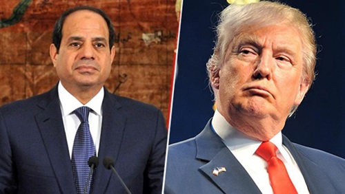 الرئيس السيسى ودونالد ترامب 
