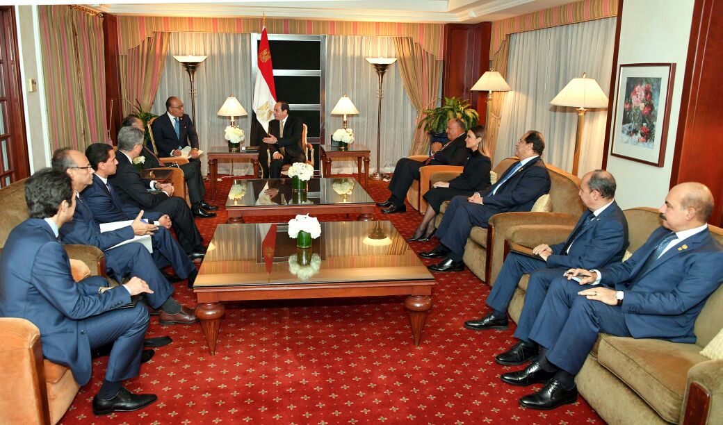 رئيس البنك الدولي لـ السيسي : سنواصل دعم الإصلاحات الاقتصادي