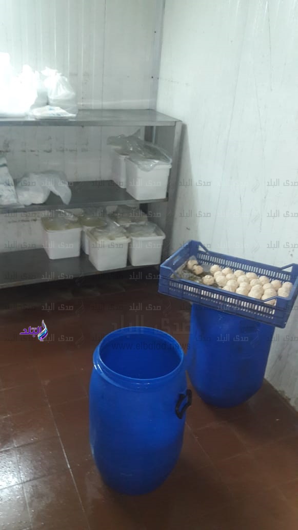 ضبط كميات جبنة غير صالحة بأكتوبر