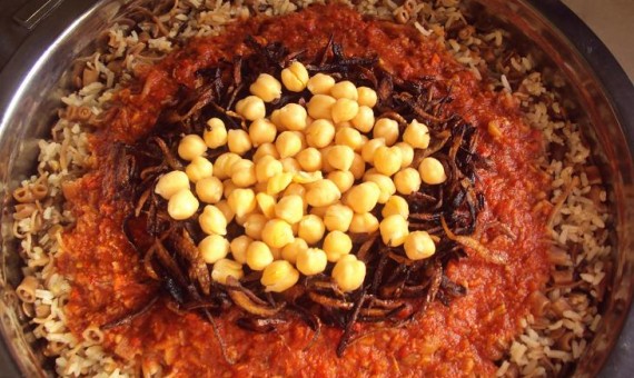 طريقة عمل الكشرى المصرى